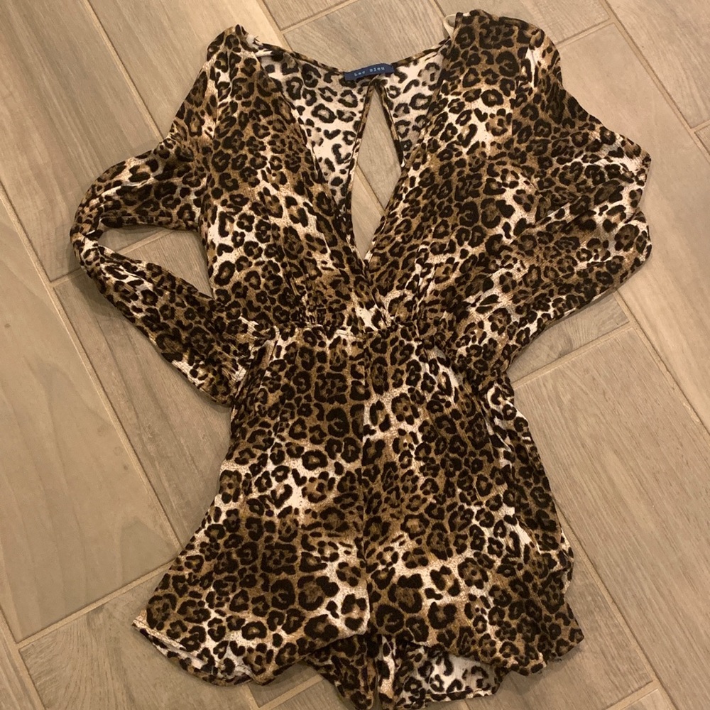 Leopard Romper